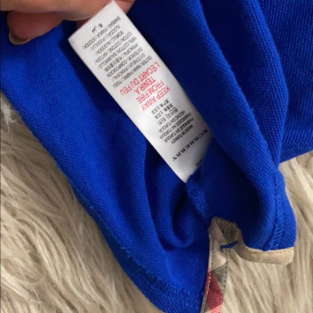 Burberry Polo kid toddler shirt nova check plaid - Picture 8 of 8